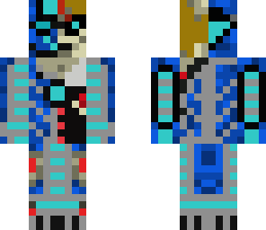 battle damaged cobalt armor