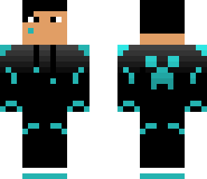 cyan teenager
