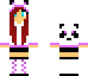 cute panda girl