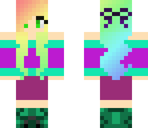 rainbow girl