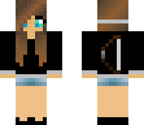 black girl with bow