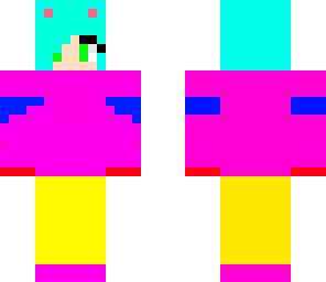 rainbow girl