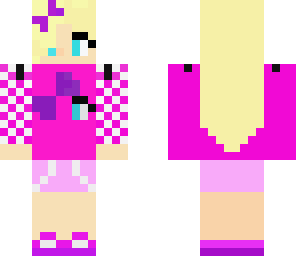 cute pink girl