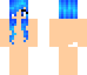 blue hair girl vote if using