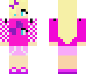 cute pink girl fixed
