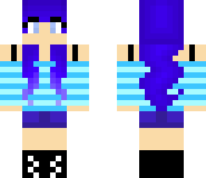 cyan wing girl