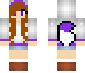 purple wolf girl