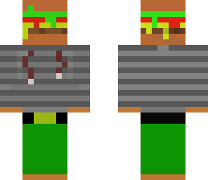 hambuger head
