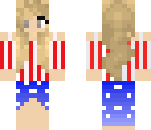 american flag girl - flag collection