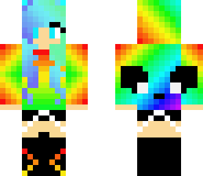 rainbow panda