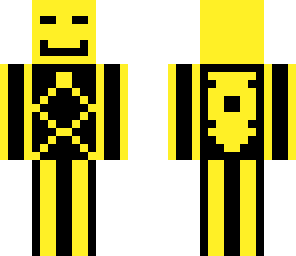 black and yellow