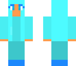 blue girl
