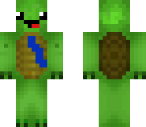 derpy turtle with a tie 