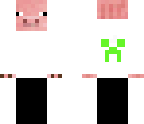 piggy with headphones