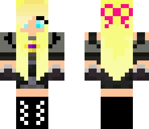 blond skydoesminecraft girl