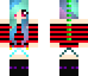 ender dino striped girl