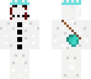 creepy snowman