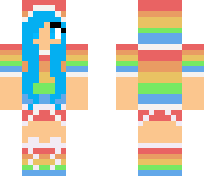 rainbow girl