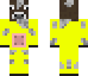 cow in budder suit