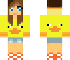 cutie duck girl