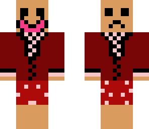 creepy five face butler