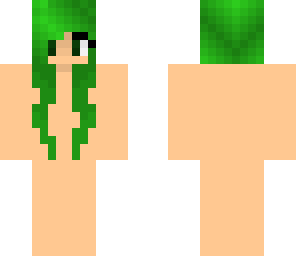 green girl skin base