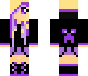 purple creeper girl