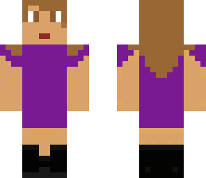 i's purple dress