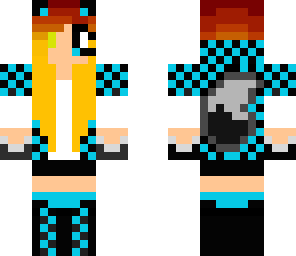 blue wolf girl