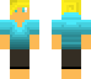 teal shirted guy