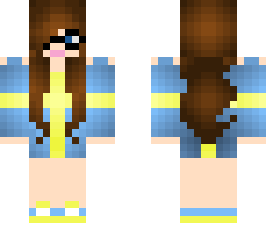 girl with glasses