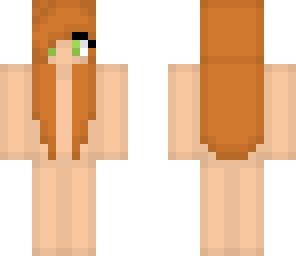 big pixel ginger girl base