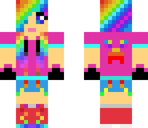 rainbow girl