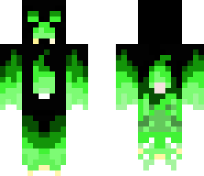 green flame