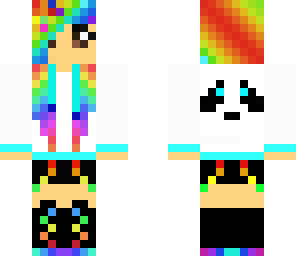 rainbow girl