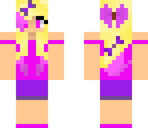 cute pink girl