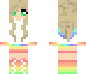 rainbow blonde