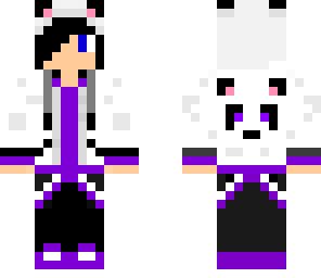 purple panda dude