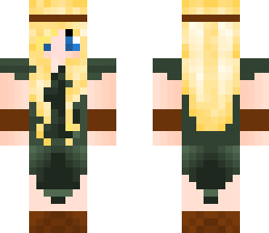 rouge elf with dress