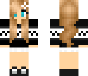 cute black winter girl
