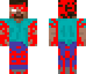 bloody chestless herobrine