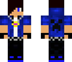 blue teen with sky's amulet fan made