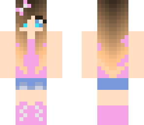 pretty girl used base