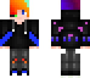 new rainbow hair dude