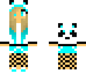aqua panda girl
