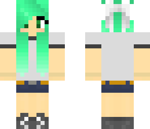 pretty mint girl 2
