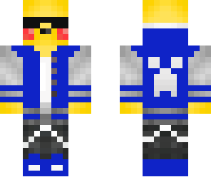 swag pikachu blue