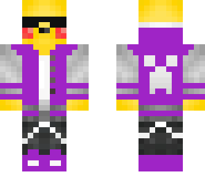 swag pikachu purple