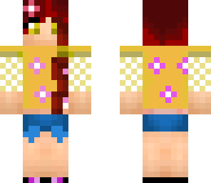 my first girl skin remake