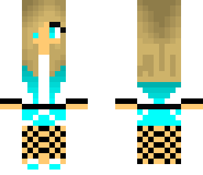 aqua panda girl without cap
